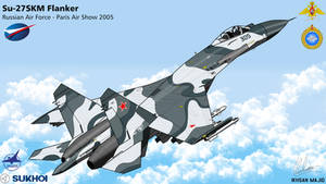 Su-27 Flanker Paris Air Show 2005