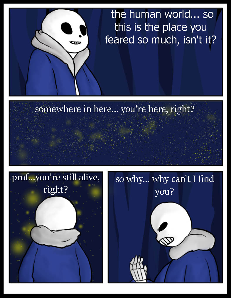 Undertale comic part 1