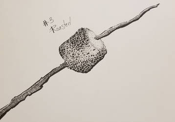 2018 Inktober #3: Roasted