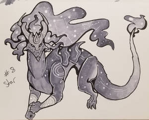 2018 Inktober #8: Star