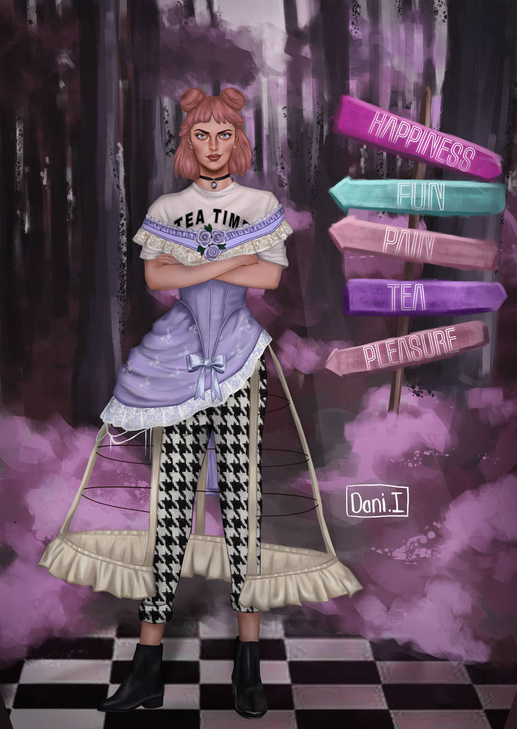 Alice In Wonderland By Danielaibarraart On Deviantart Alice In Wonderland By Danielaibarraart On Deviantart