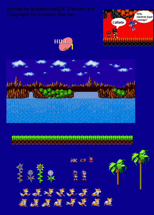 All sprites of Sonic.exe part 2 by Shadowtoad16 on DeviantArt