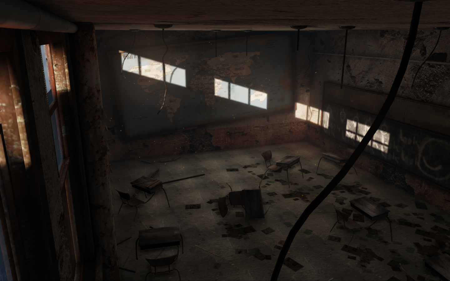 Abandoned Classroom by quytin on DeviantArt