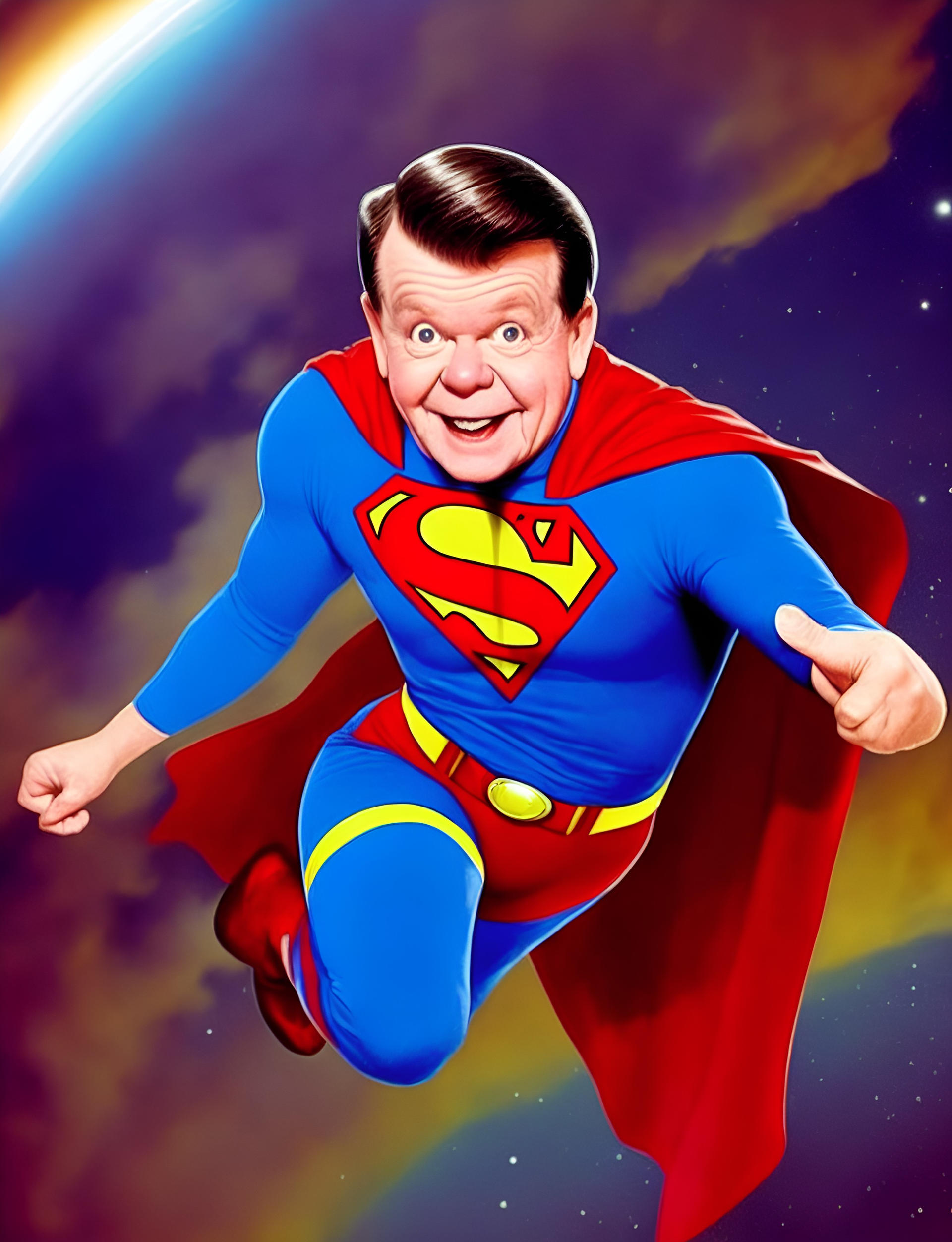 Chabelo flying away into the depths of the Cosmos. by superalaobsesion ...