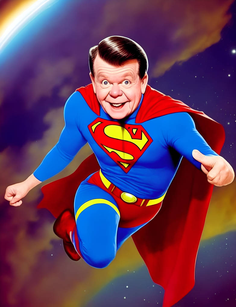 Chabelo flying away into the depths of the Cosmos. by superalaobsesion ...