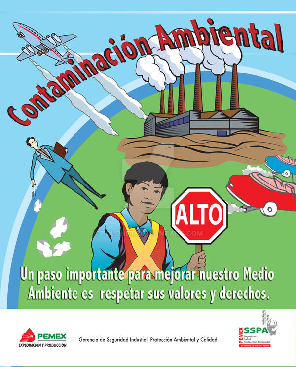 Carte Contaminacion Ambiental