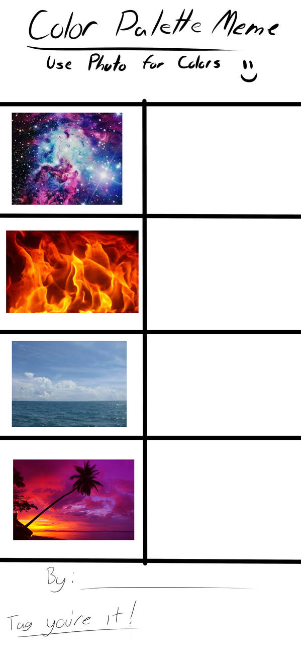 Color Palette Meme by FallenMusicBox on DeviantArt