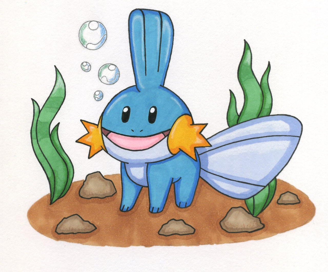 Mudkip By RudiciusCaesar On DeviantArt mudkip-by-rudiciuscaesar-on-deviantart