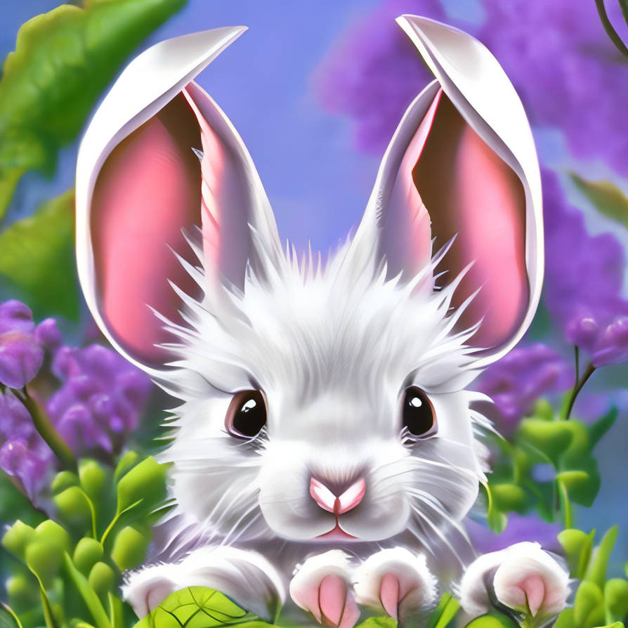 Daydream Rabbit DreamUp Creation rabbit by swedishpepita on DeviantArt
