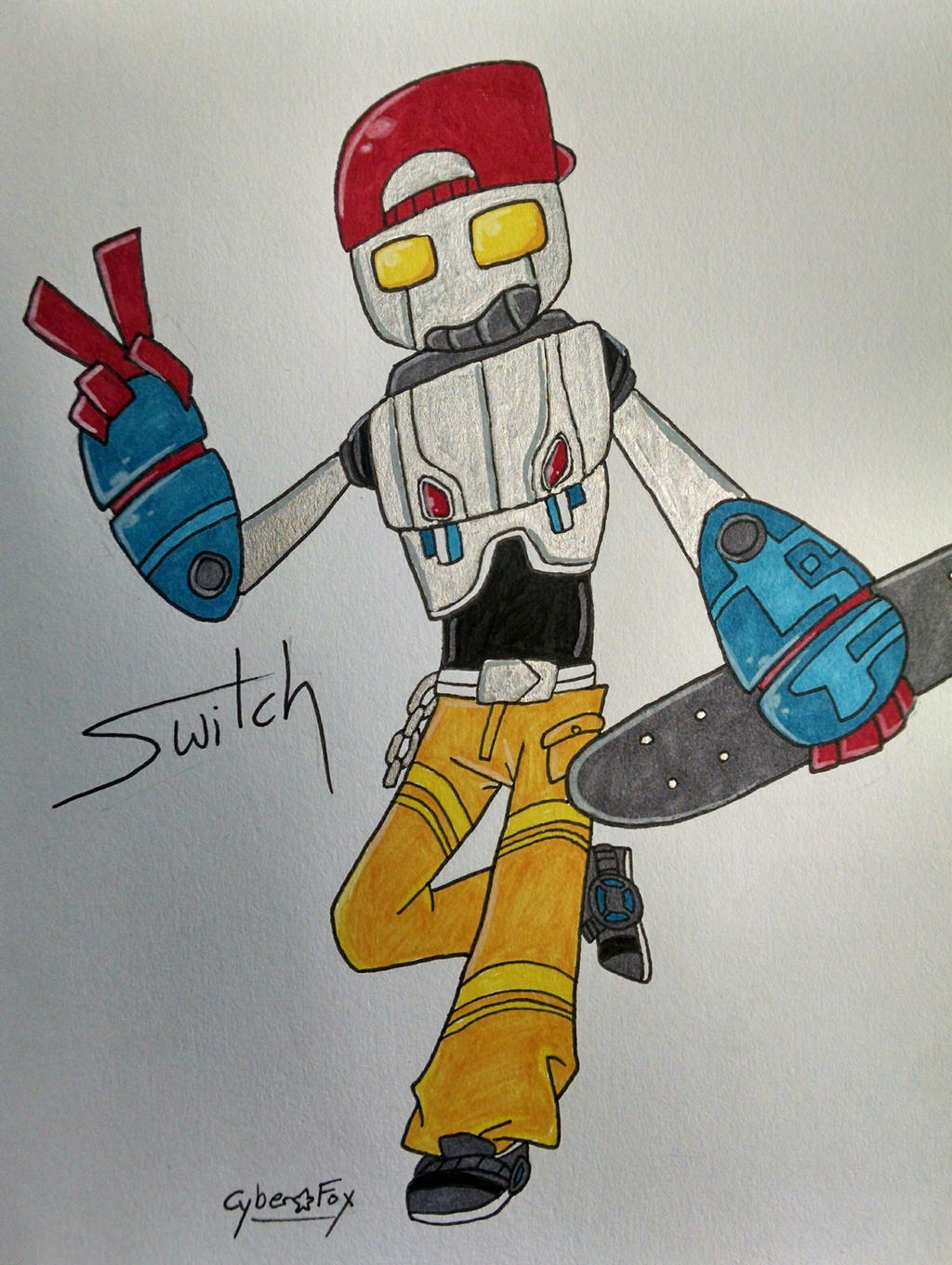 switcheroo~ by CyberStarFox on DeviantArt