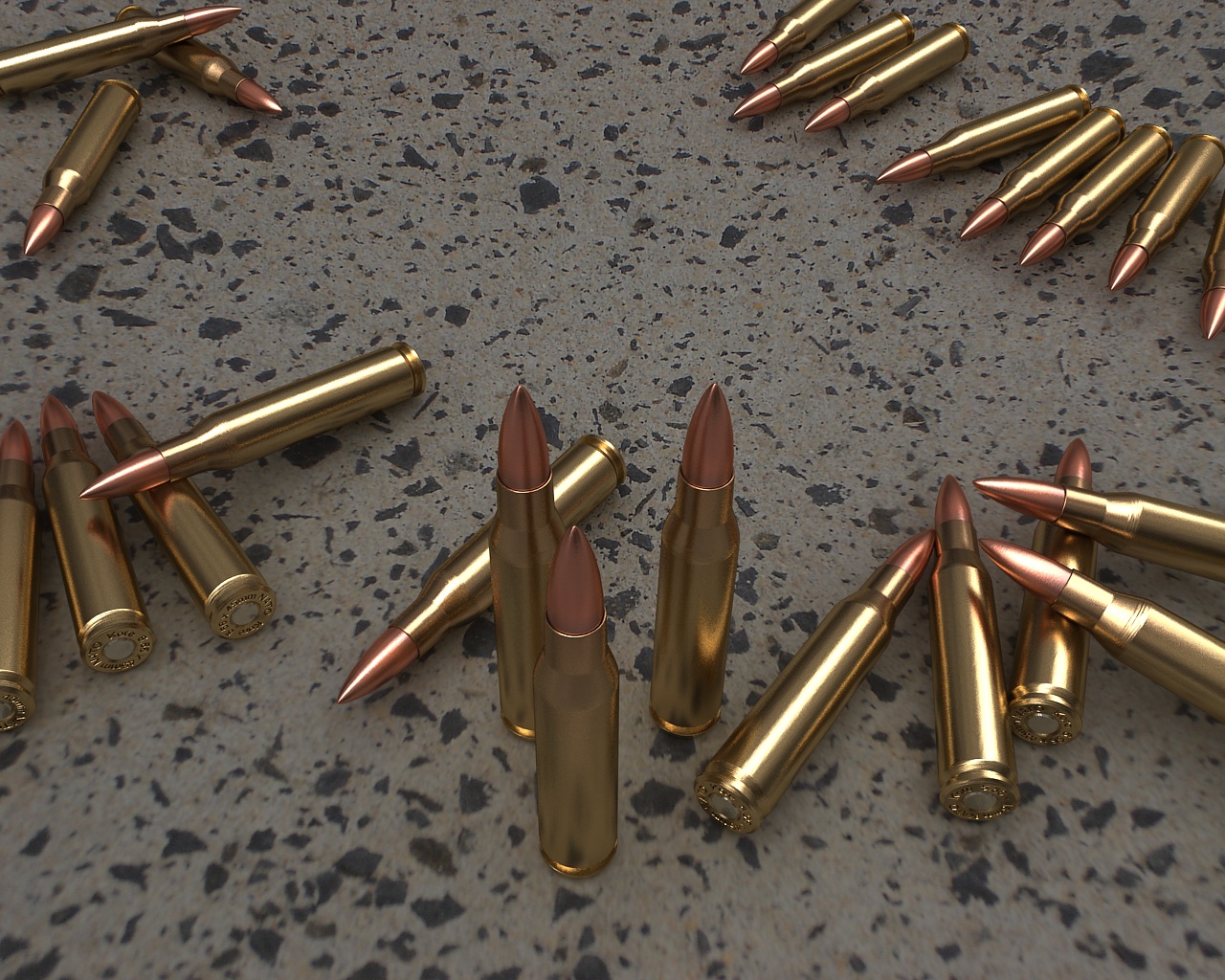 5.56x45mm NATO Bullets