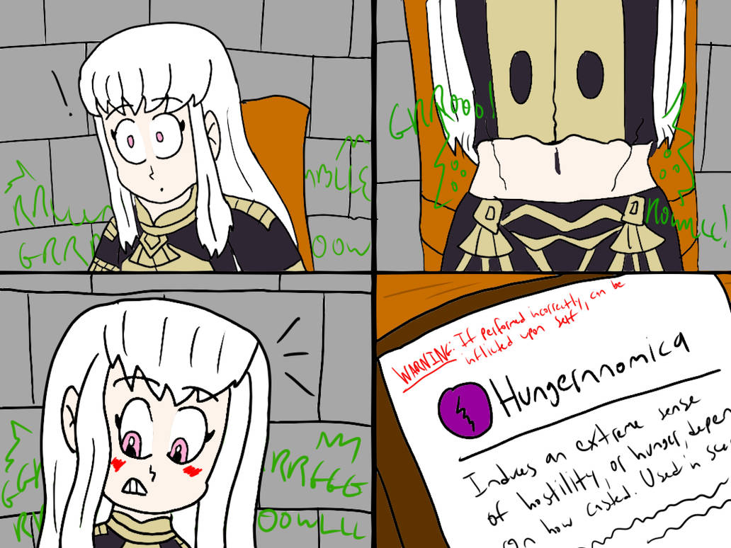 Lysithea's Hunger Spell Pt. 2 by Smug-Supernova on DeviantArt
