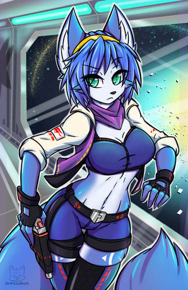 Krystal Star Fox 64 Style by TrainerDX on DeviantArt