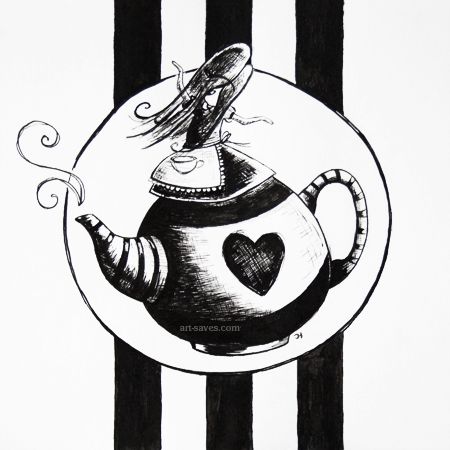 Alice and Teapot