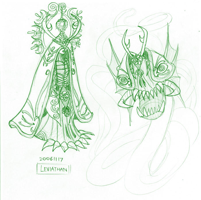 Leviathan Sketch by Sandcastle on DeviantArt