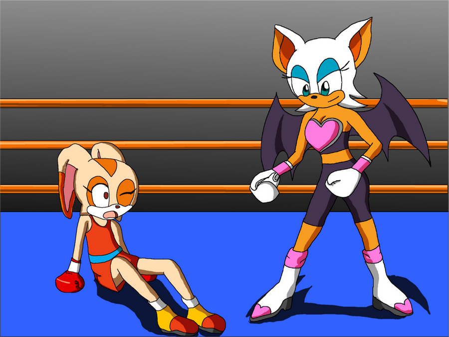 Deviantart Rouge Cream Request: Rouge vs Cream by nakajimachie66 on DeviantArt