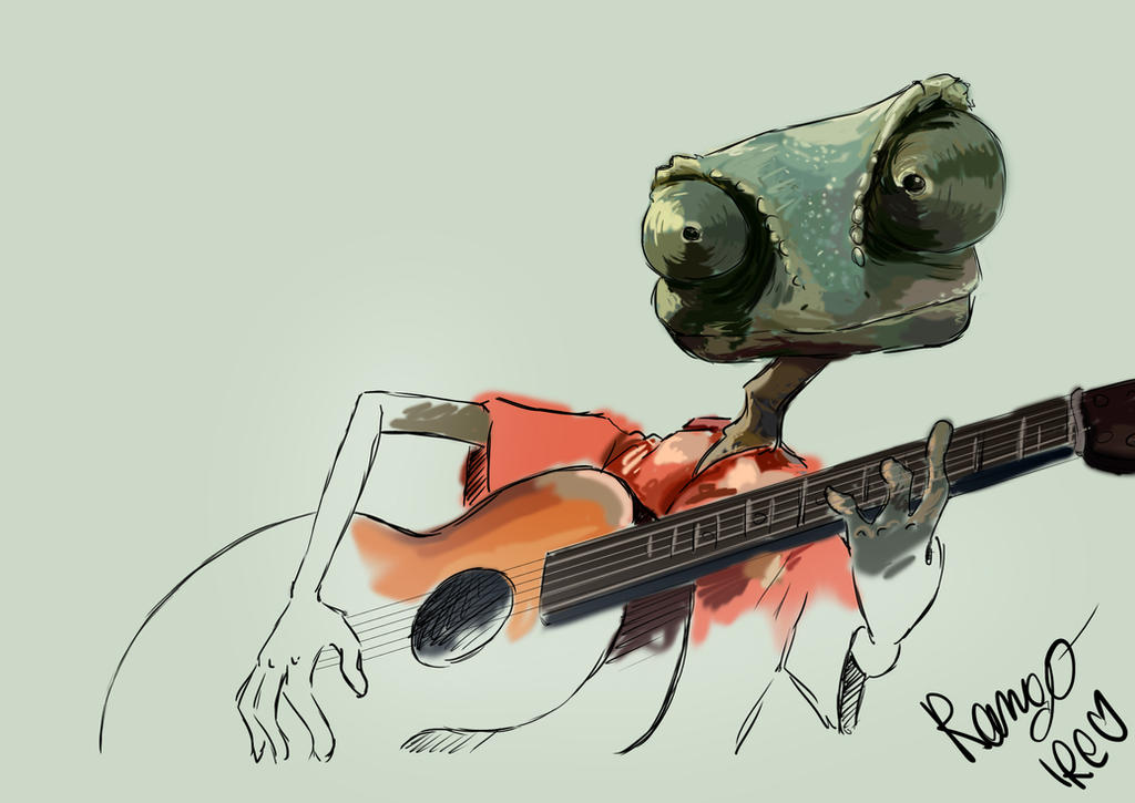 Rango_sketch by pizzaplanet on DeviantArt