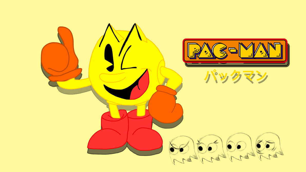 Pac-Man Artwork by pacsac1 on DeviantArt