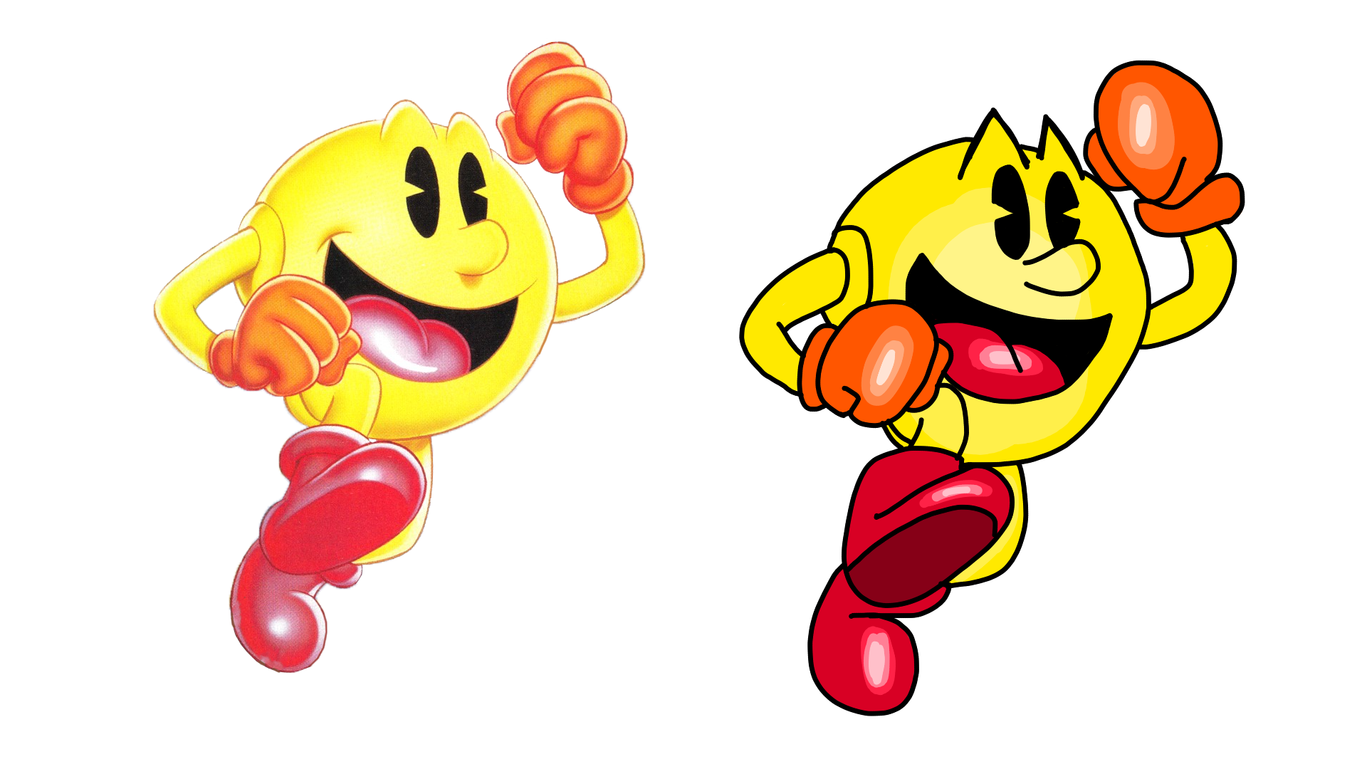 Drippy Pac Man Original vs. Recreation (Pac-Man Jumps) by pacsac1 on DeviantArt