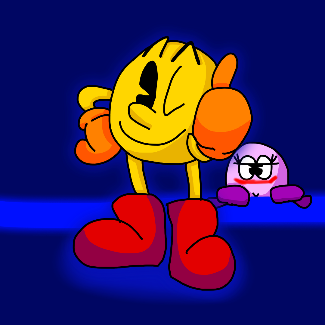 Pac-Man Art by pacsac1 on DeviantArt
