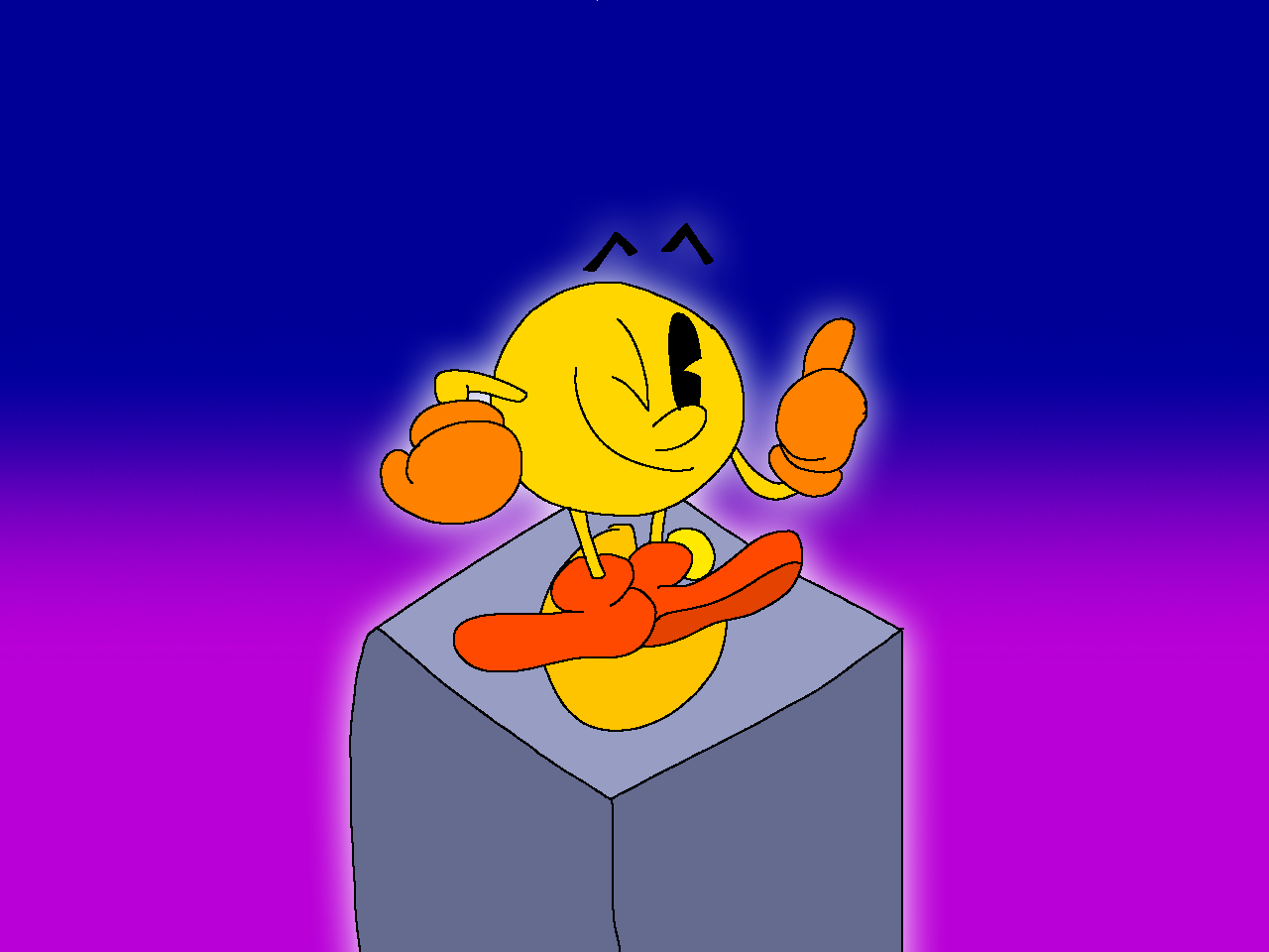 Pac Ink Deviantart 3D Pac-Man by pacsac1 on DeviantArt