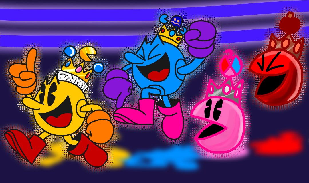 Battle Pacman PAC-MAN Battle Royale by pacsac1 on DeviantArt
