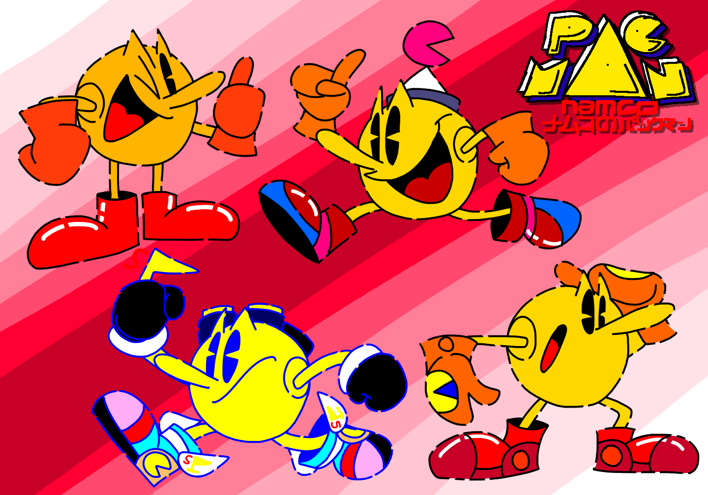 Gyatt Pacman Yamashita PAC-MAN by pacsac1 on DeviantArt