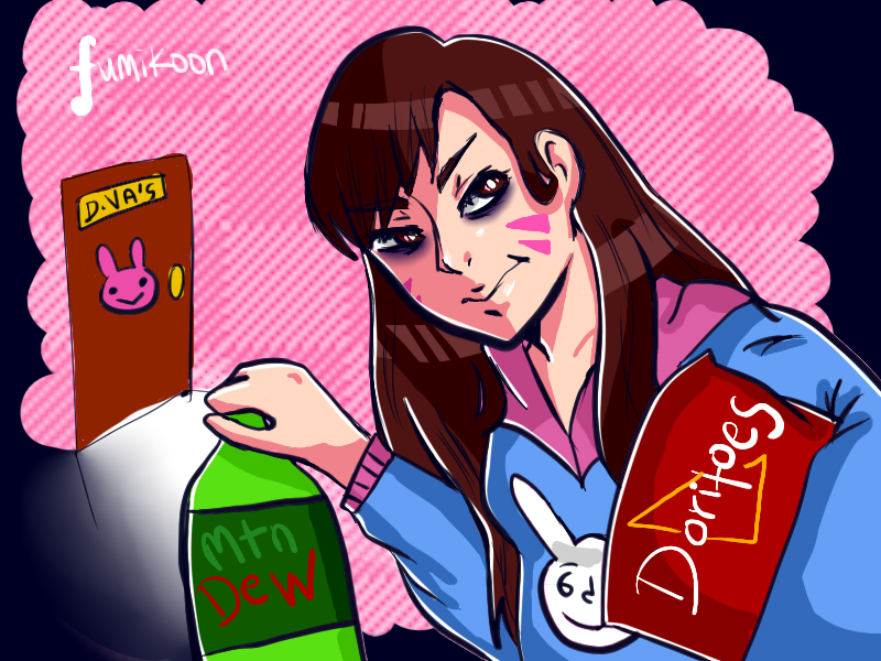 Overwatch - usual D.Va