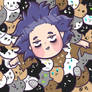 BNHA - Hitoshi Shinso and Cats