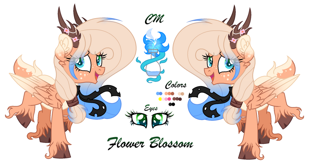 Flowe Object Oc OC | Flower Blossom (Ref) by AngelLightYT on DeviantArt