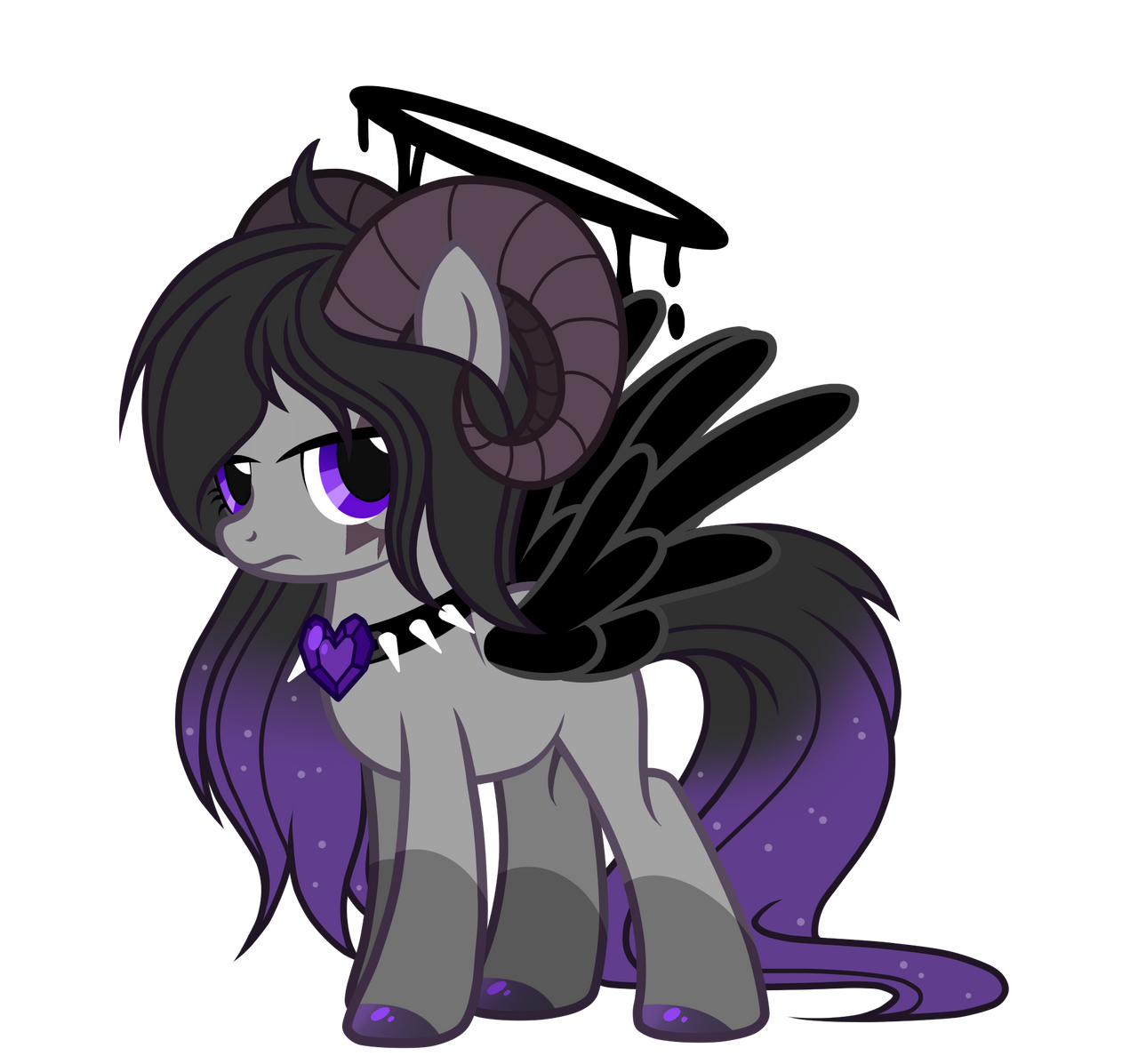 OC | Nightmare MLP Style by AngelLightYT on DeviantArt