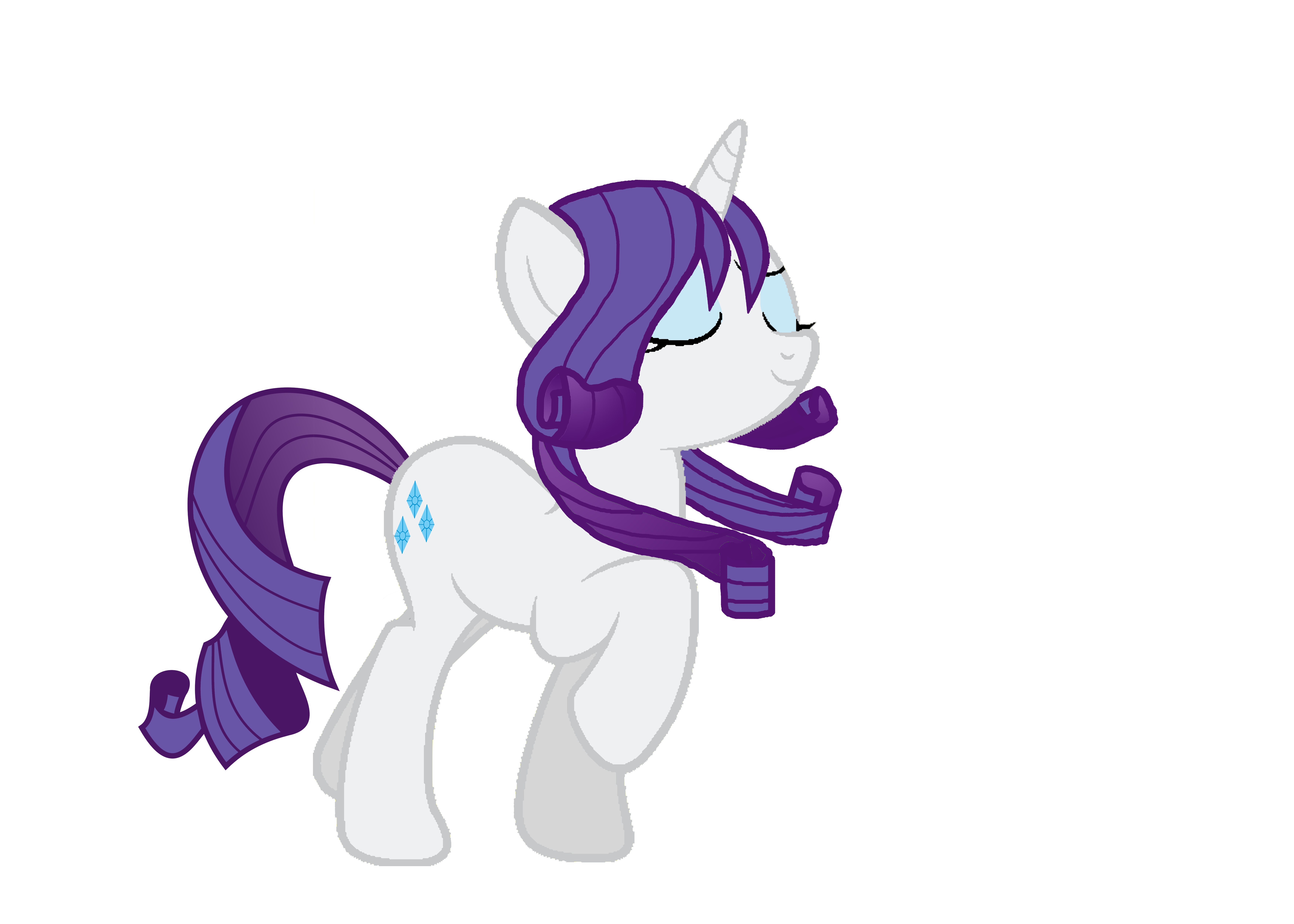 MLP - Rarity by WinxFloraBloomRoxy on DeviantArt