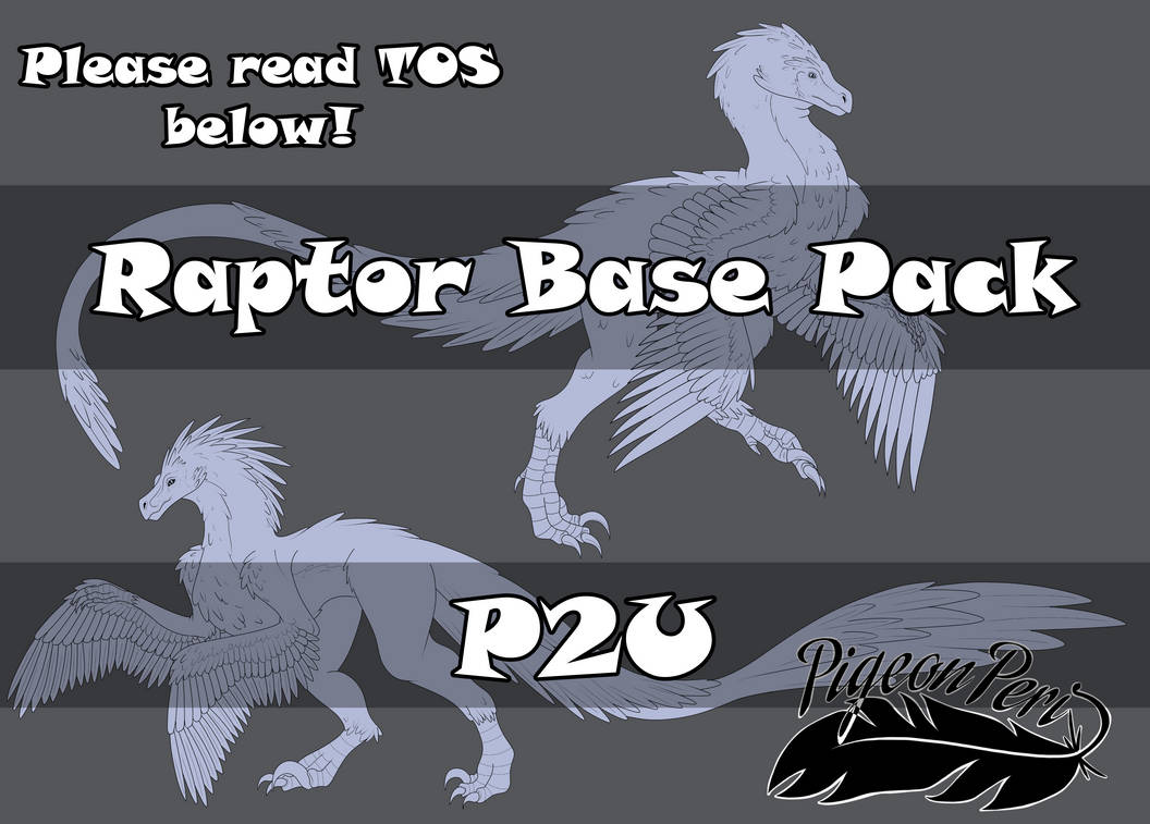 P2U Raptor Base Pack by PigeonPeri on DeviantArt