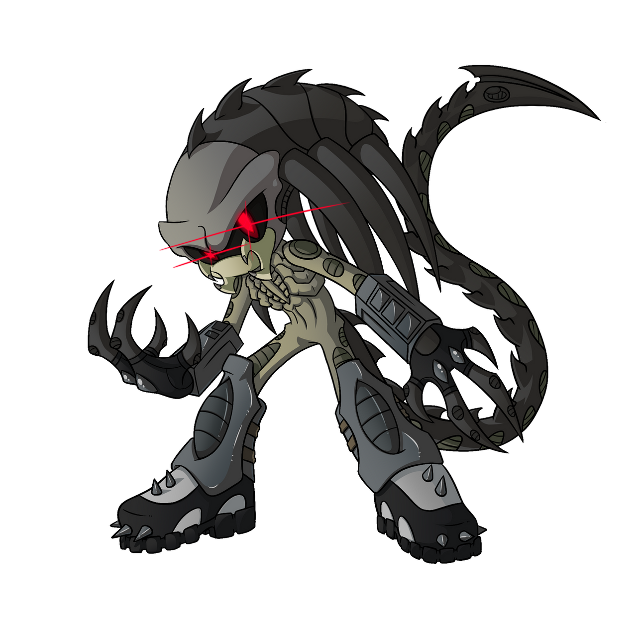 Predalien Commission by Vosmy on DeviantArt