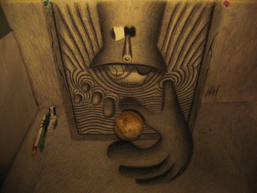 The hand which jumps out