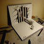 3D Drawing - Beckoning to the evil