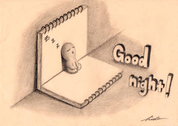 Good night (MINI DRAWING)