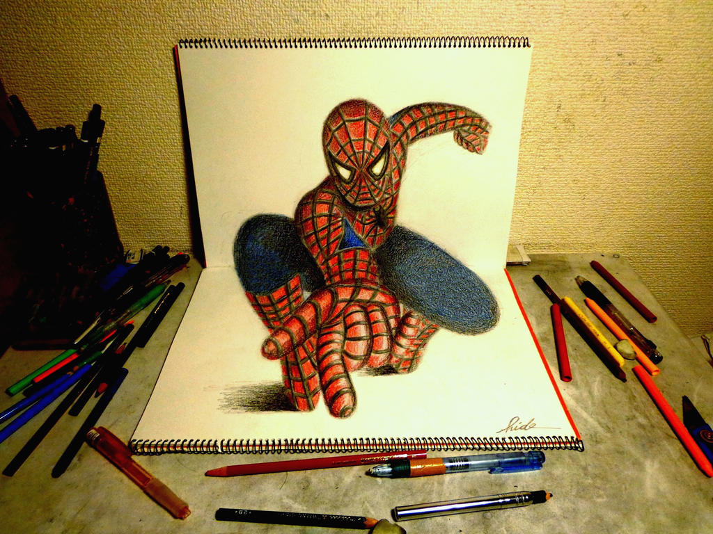 3D Drawing - The Amazing Spider-man2