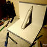 3D Drawing - Pencil that pops out