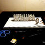 3D Drawing - Metallica logo popping out