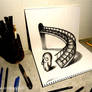 3D Drawing - Mini monster that pops out