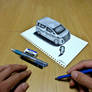 3D Drawing - Car