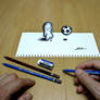 3D Drawing - Soccer