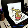 3D Drawing - Ramen
