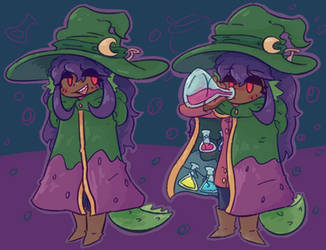 Swamp Dwelling Potion Selling Witch
