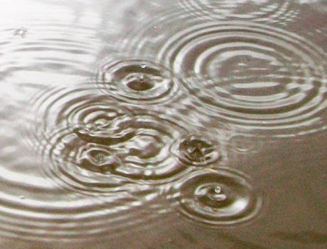 Rain ripples