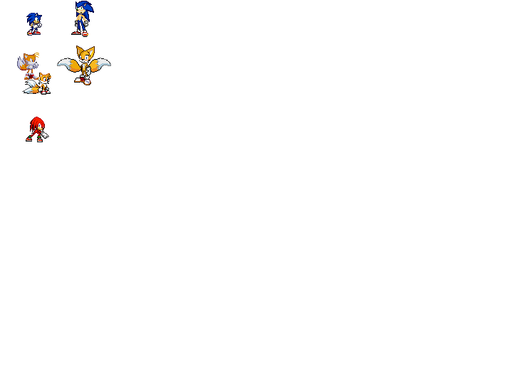 Trial Sonic Sprites