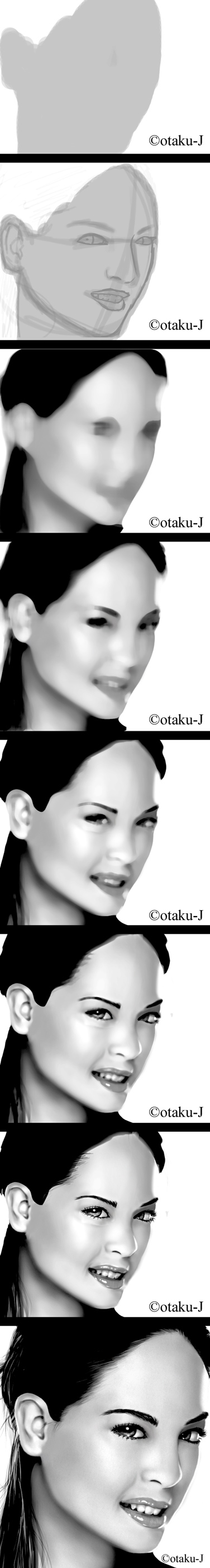 Kristin Kreuk step by step