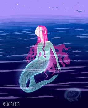 Bioluminescent Mermaid