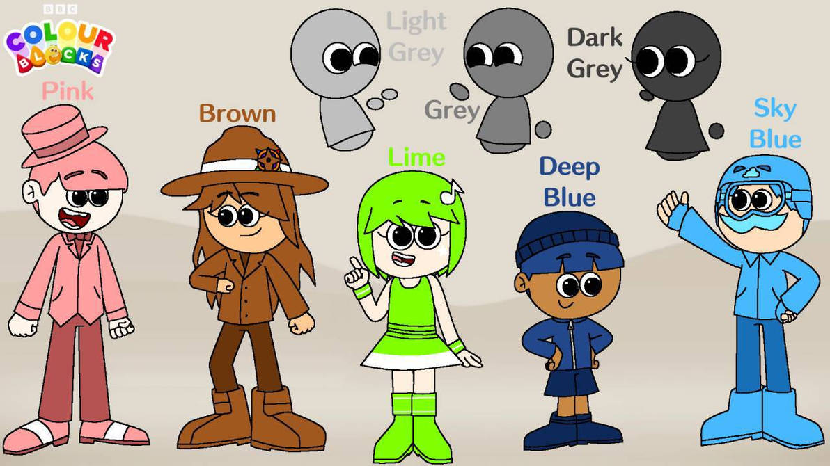 Colourblocks Human Pt. 2 by ItsMeSenna980 on DeviantArt